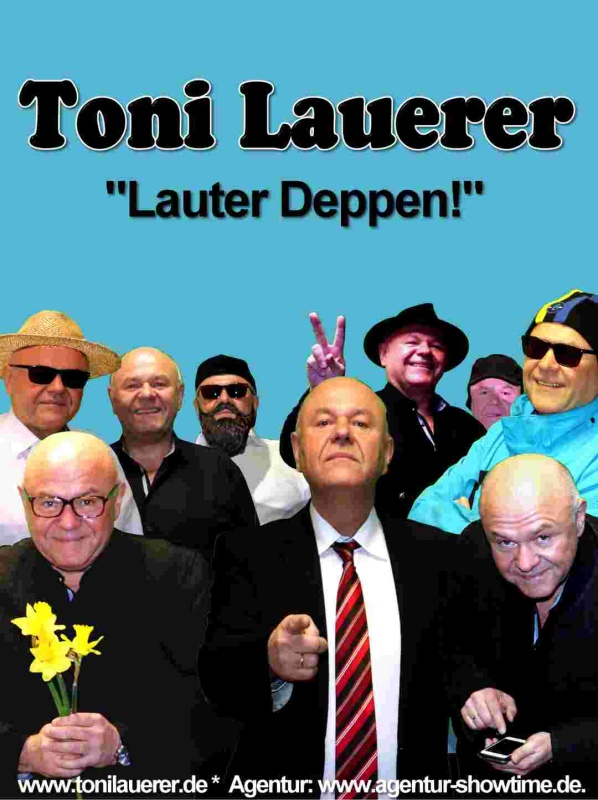 Flyer/Grafik zum Event: Toni Lauerer am Sa., 22.04.2023 von 20:00 bis 22:30 Uhr
