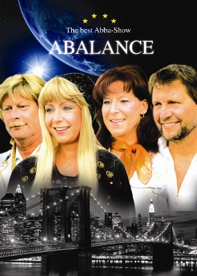 Flyer/Grafik zum Event: ABBA - ABALANCE The Show Parchim am Sa., 08.06.2024