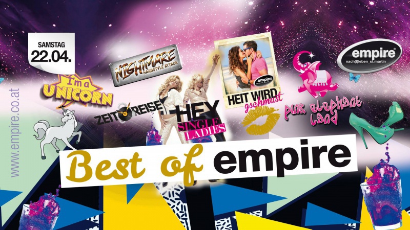 Flyer/Grafik zum Event: Grande Finale empire St.Martin am So., 30.04.2017