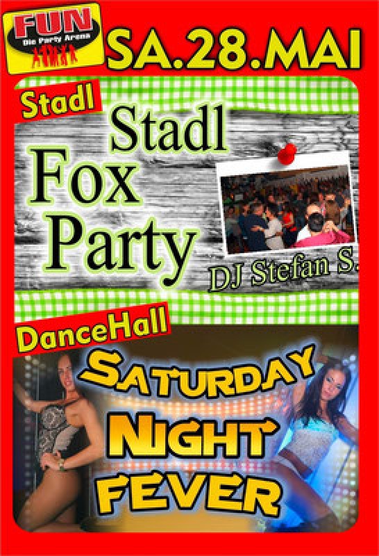 Flyer/Grafik zum Event: Fun Samstag am Sa., 28.05.2016 ab 21:00 Uhr
