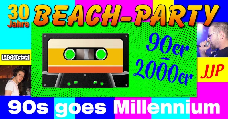 Flyer/Grafik zum Event: 90's go Millenium am Sa., 20.01.2024 von 21:00 bis 03:00 Uhr