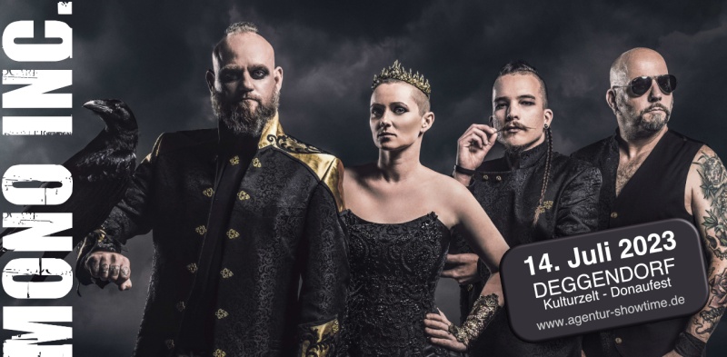 Flyer/Grafik zum Event: MONO INC am Fr., 14.07.2023